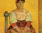 文森特 威廉 梵高 : 意大利女人